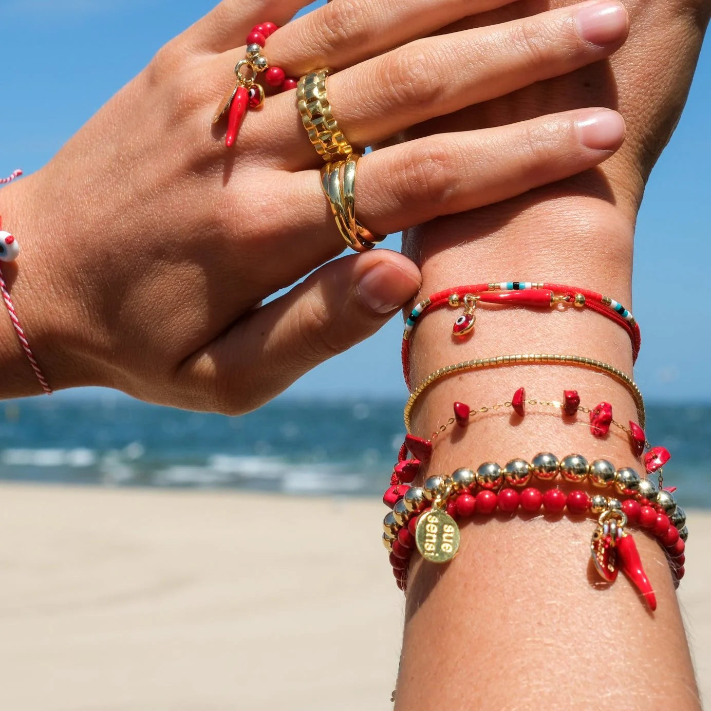 Sue Sensi Spicy Friendship bracelet