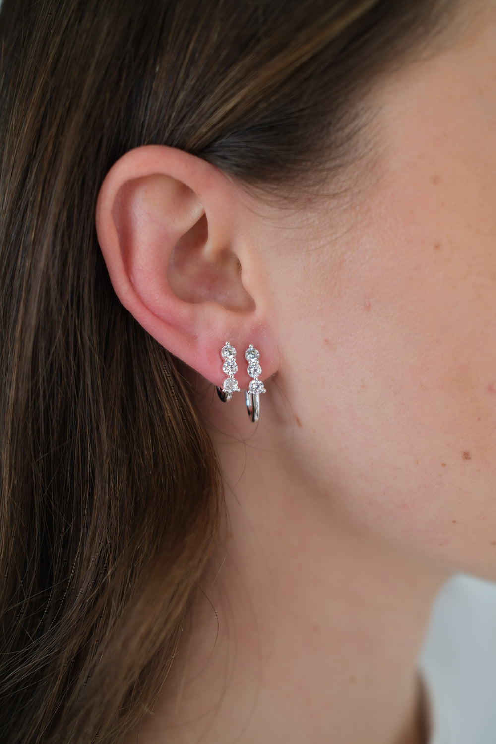 Zafino Mara Hoop - Silver