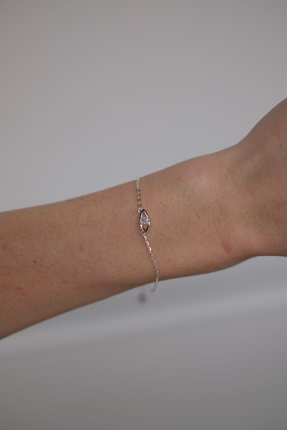 Zafino Evil Eye Bracelet - Silver