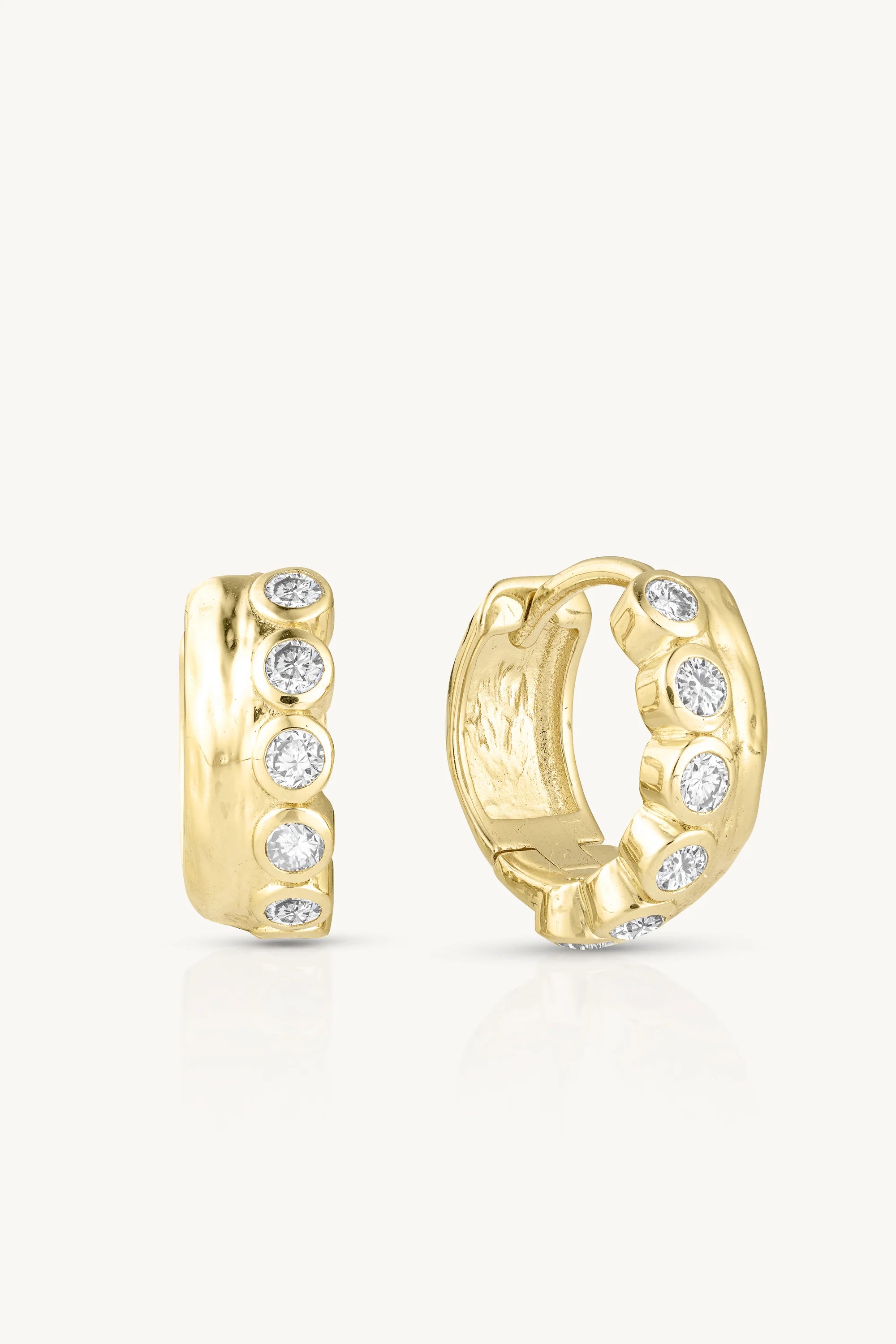 Toni May Duchess Gold Huggies