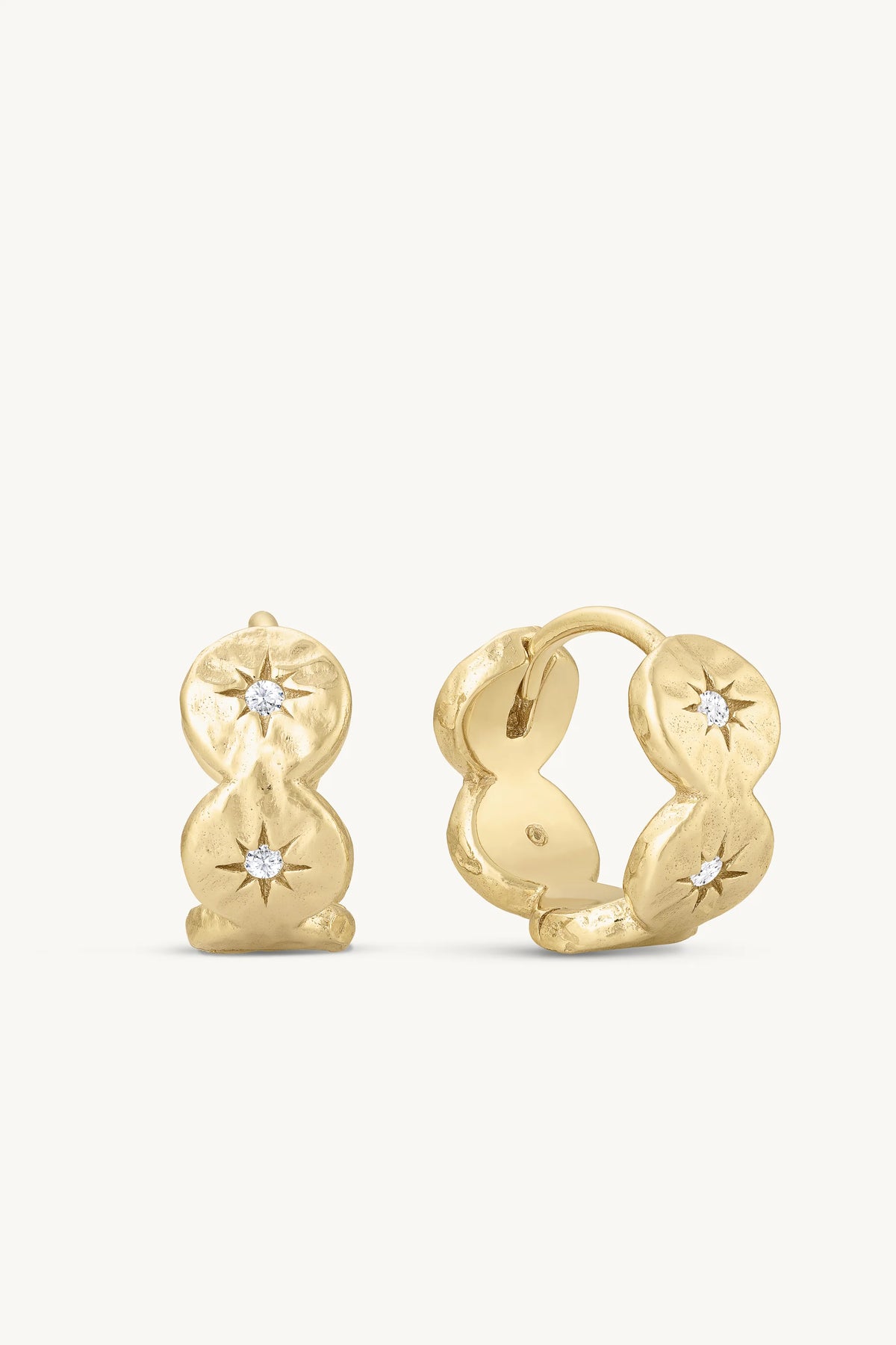 Toni May Étoile Gold Hoops