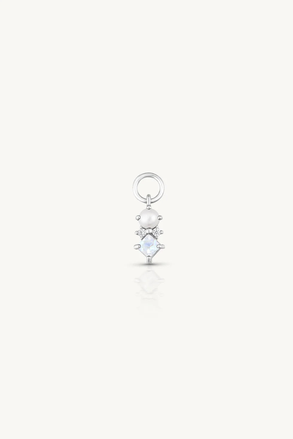 Toni May Farah Pearl Silver Charm Double Set