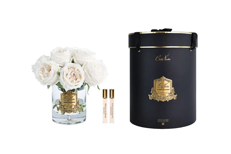 Cote Noir Garden Rose Bouquet Champgane Pink