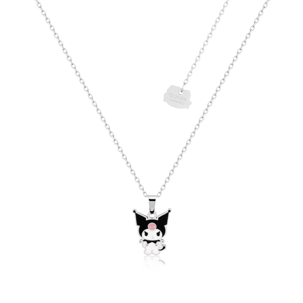 Couture Kingdom - ECC Sanrio Hello Kitty Kuromi Necklace Silver