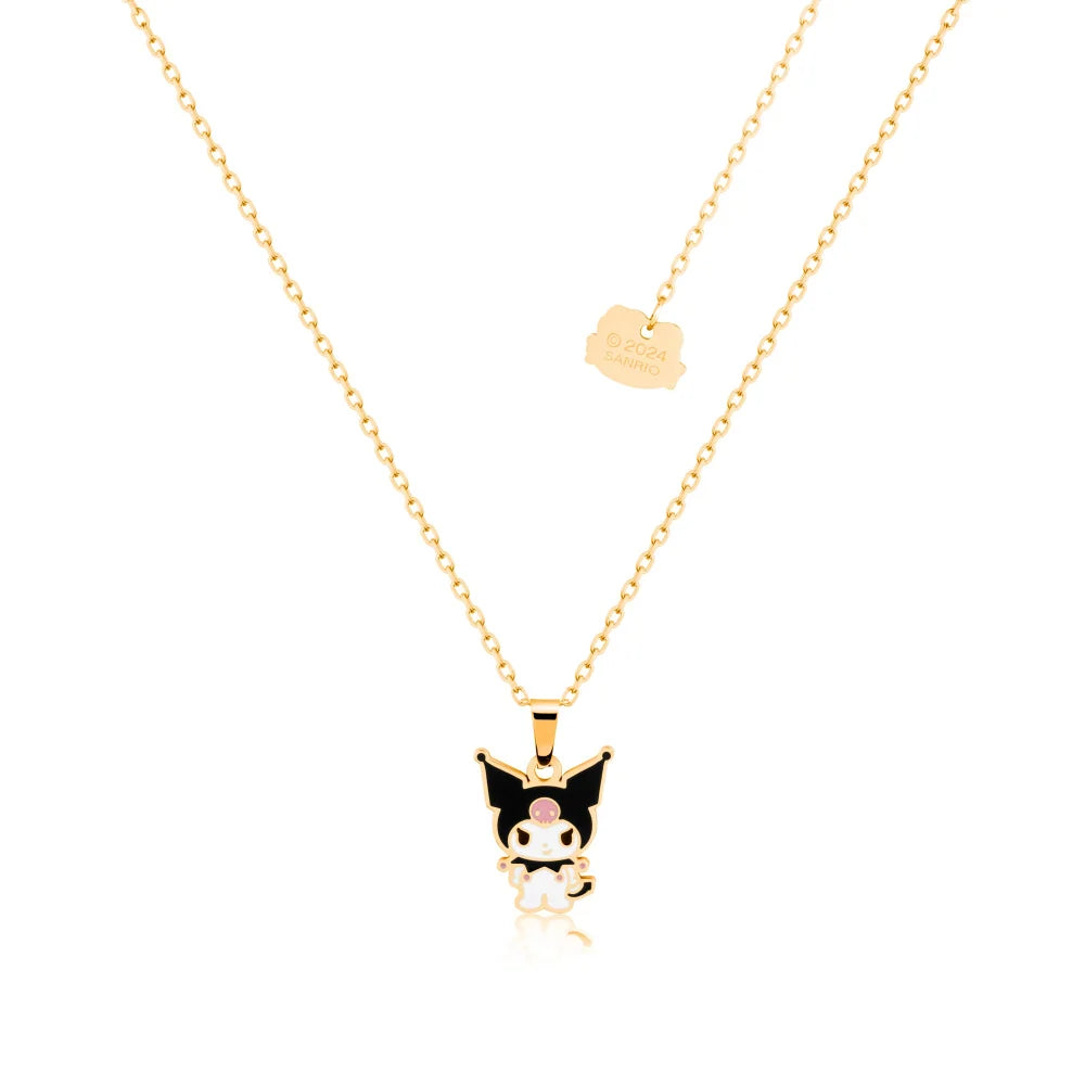 Couture Kingdom - ECC Sanrio Hello Kitty Kuromi Necklace Gold