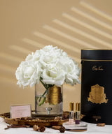 Cote Noire Luxury Grand Bouquet White Gold Badge