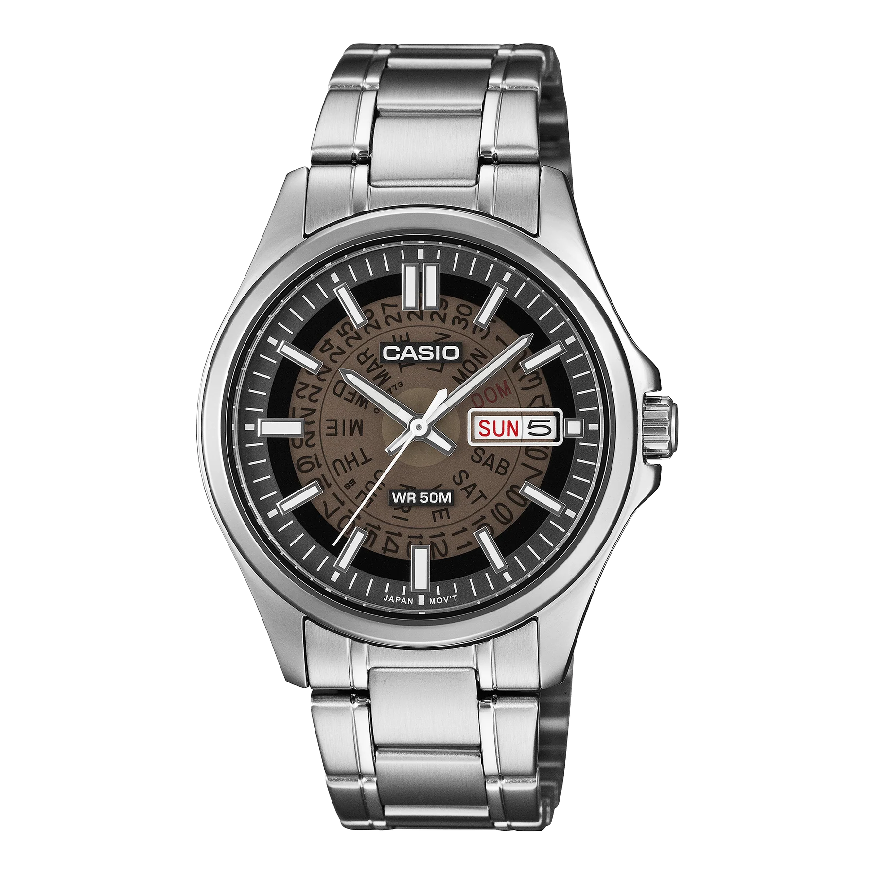 Casio Analogue - Transparent Black Dial