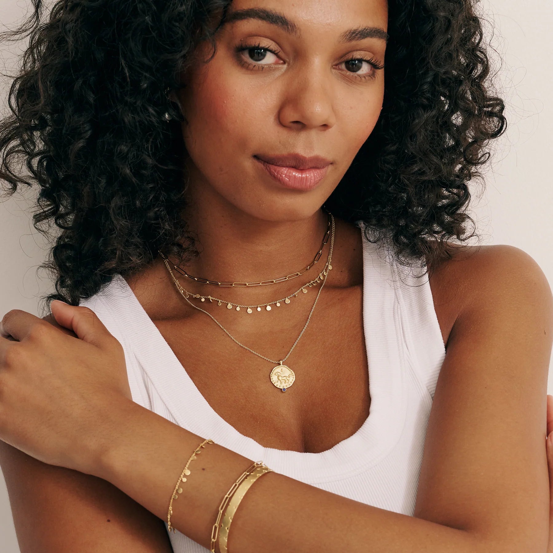 Murkani Gold Coin Choker