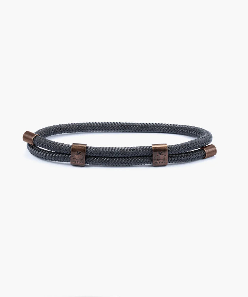 Pig & Hen Little Lewis DBL Slate Gray | Bronze