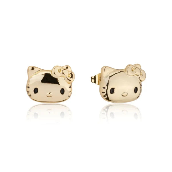 Couture Kingdom - Sanrio Hello Kitty Stud Earrings Gold