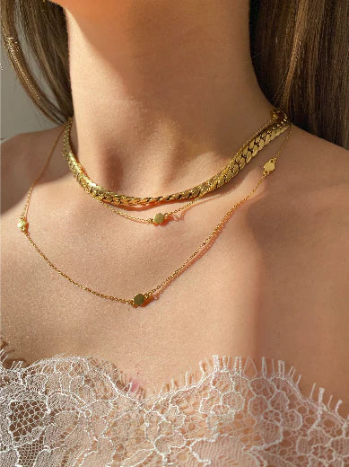 Taking it online easy gold choker