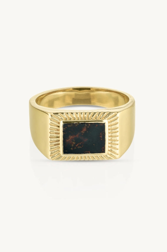 Toni May Harvey Gold Signet Ring