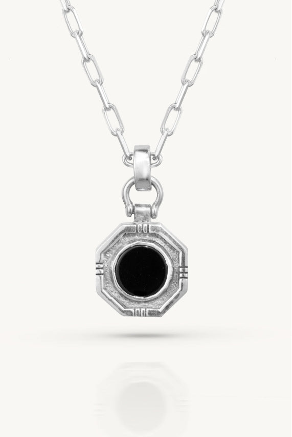 Toni May Black Hennessy Necklace