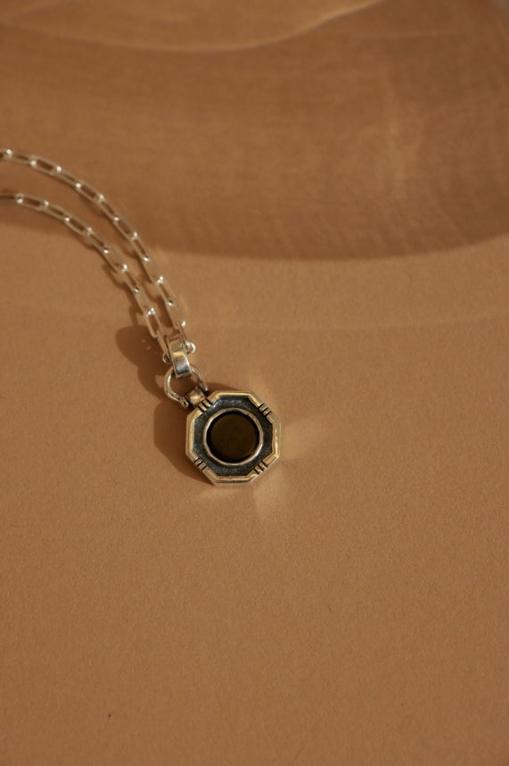 Toni May Black Hennessy Necklace