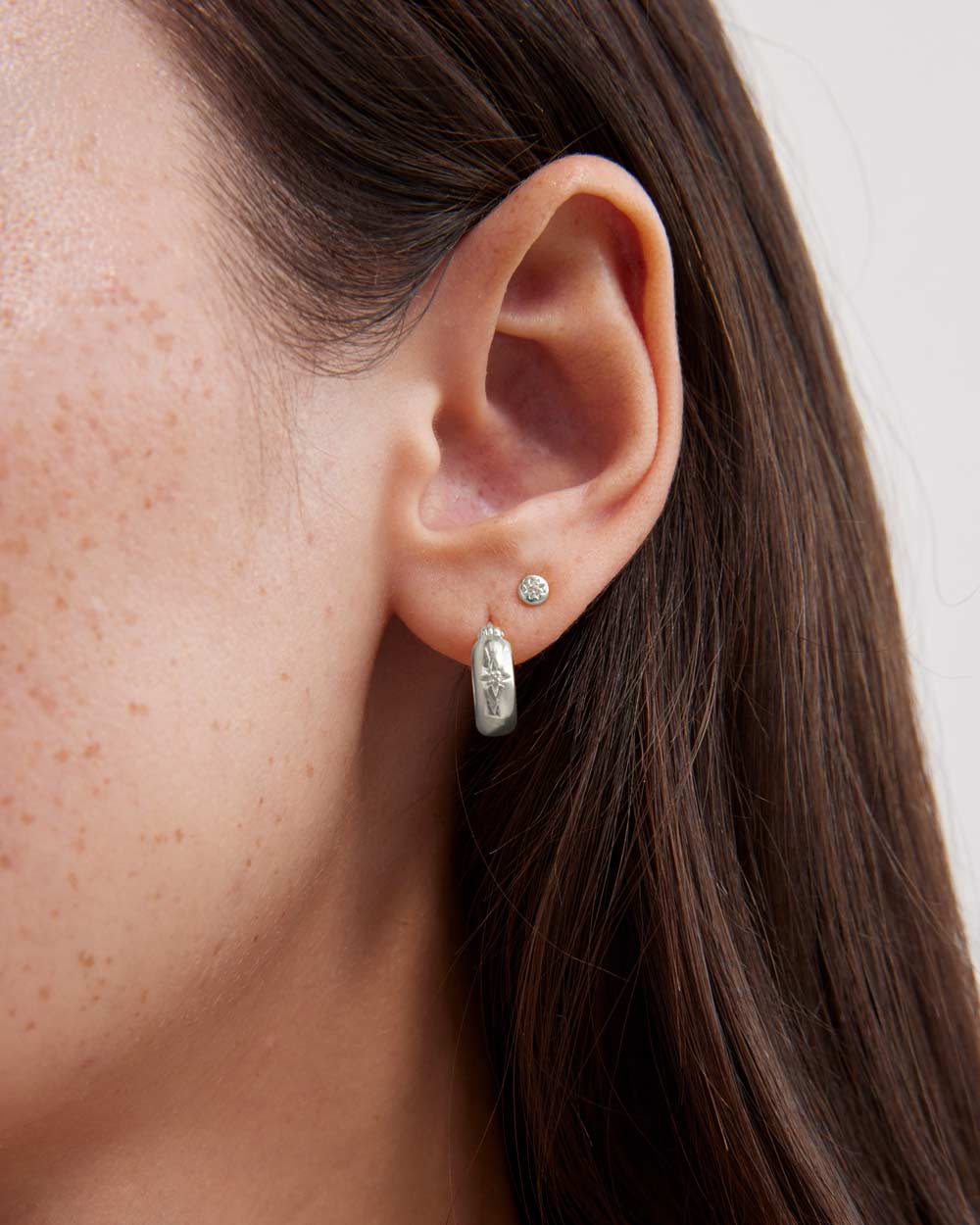 Kirstin Ash Guiding Star Studs- Sterling Silver