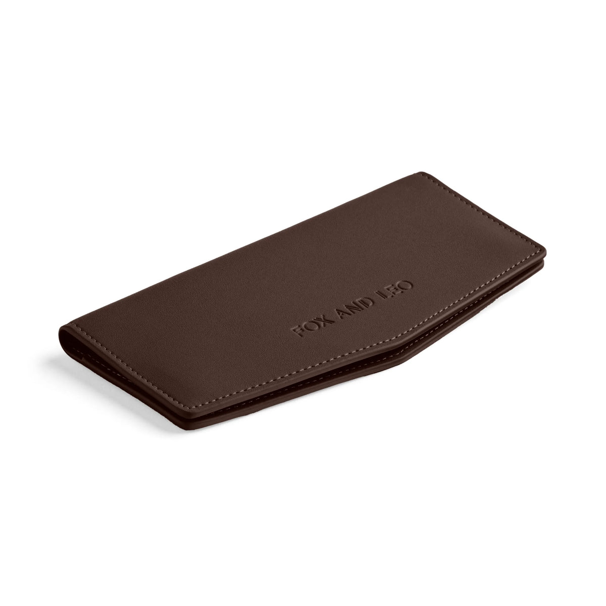 Fox & Leo Slimline Wallet - Chocolate