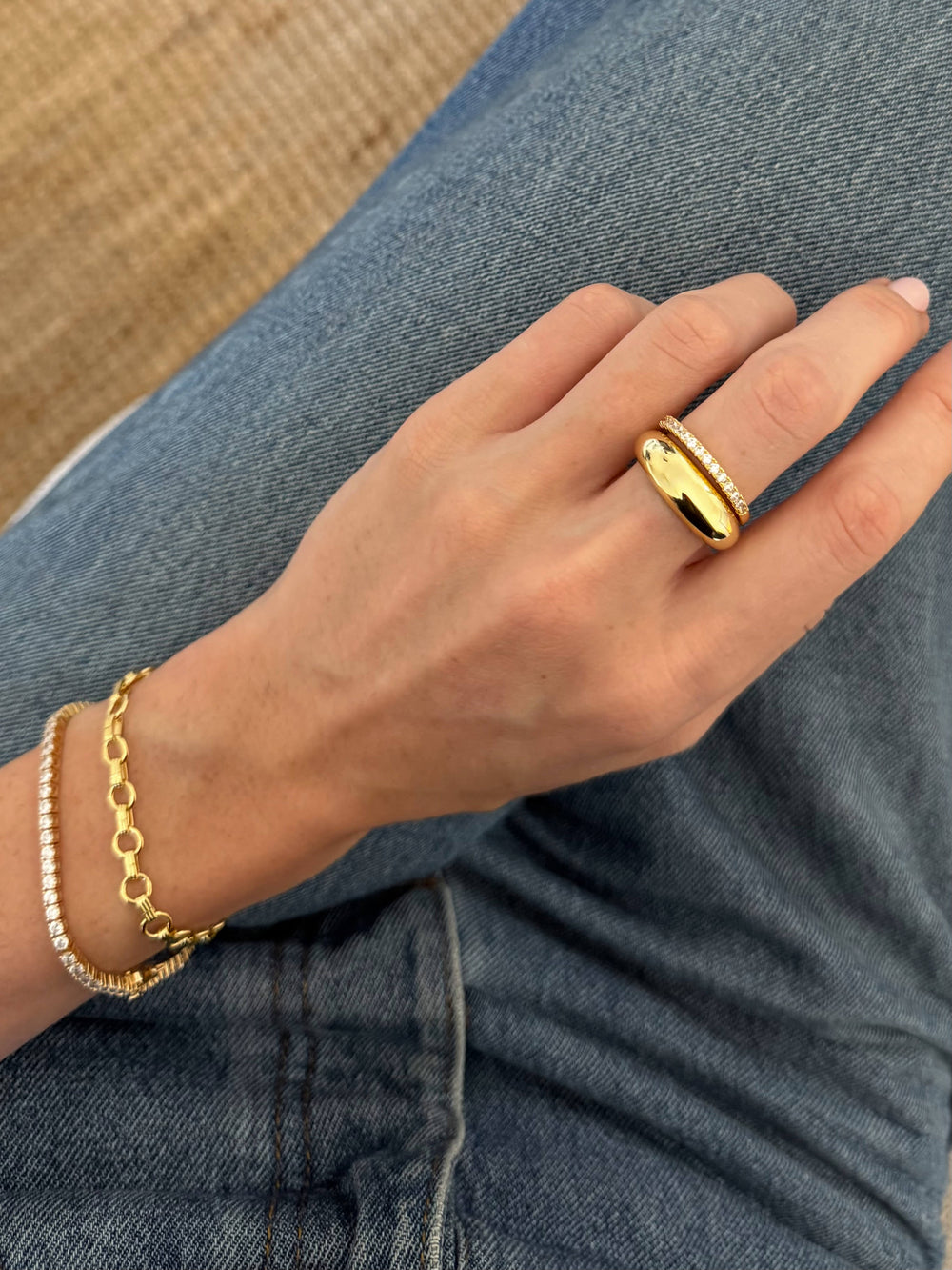 Zafino Siena Ring - Gold