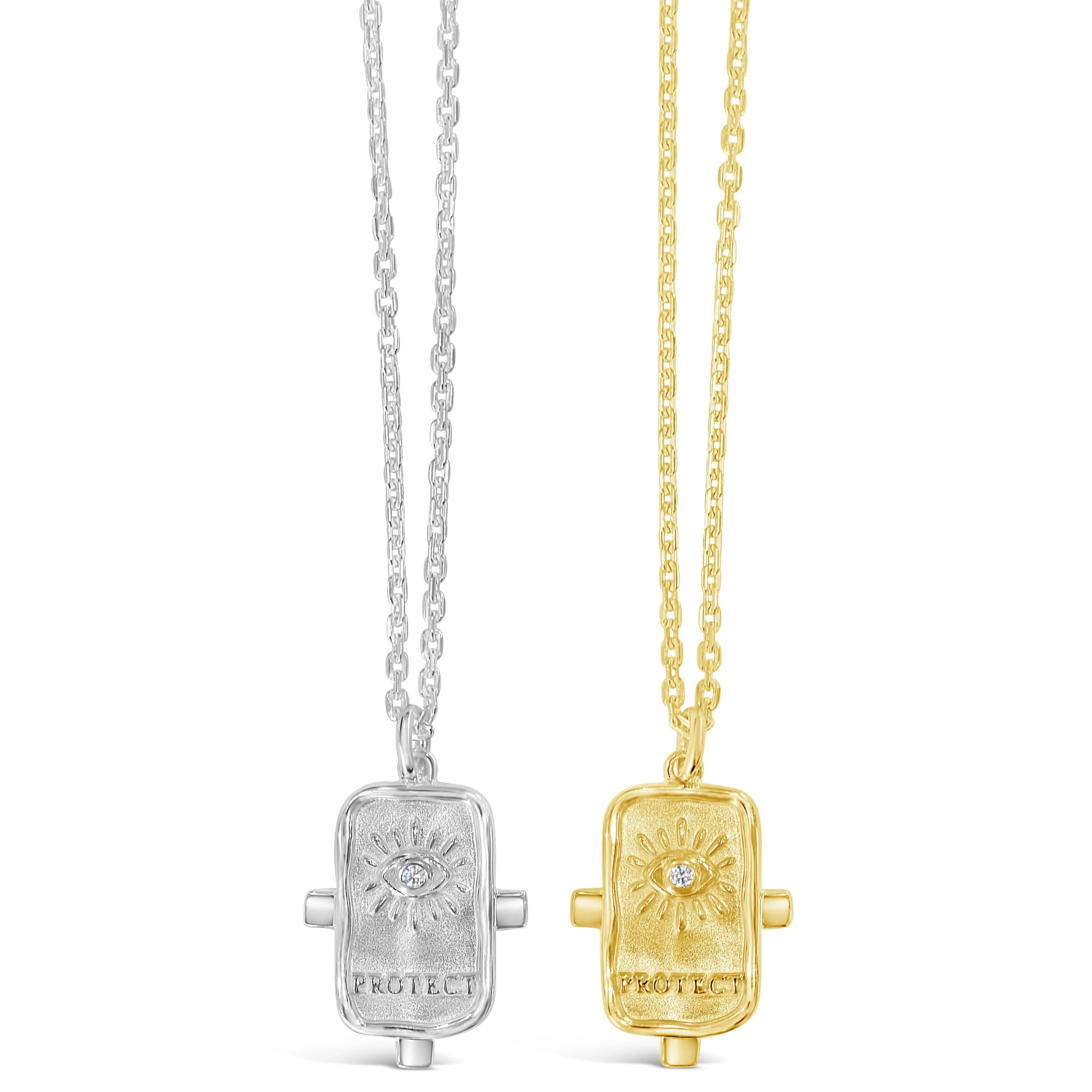 Sue Sensi Message of Protection Necklace