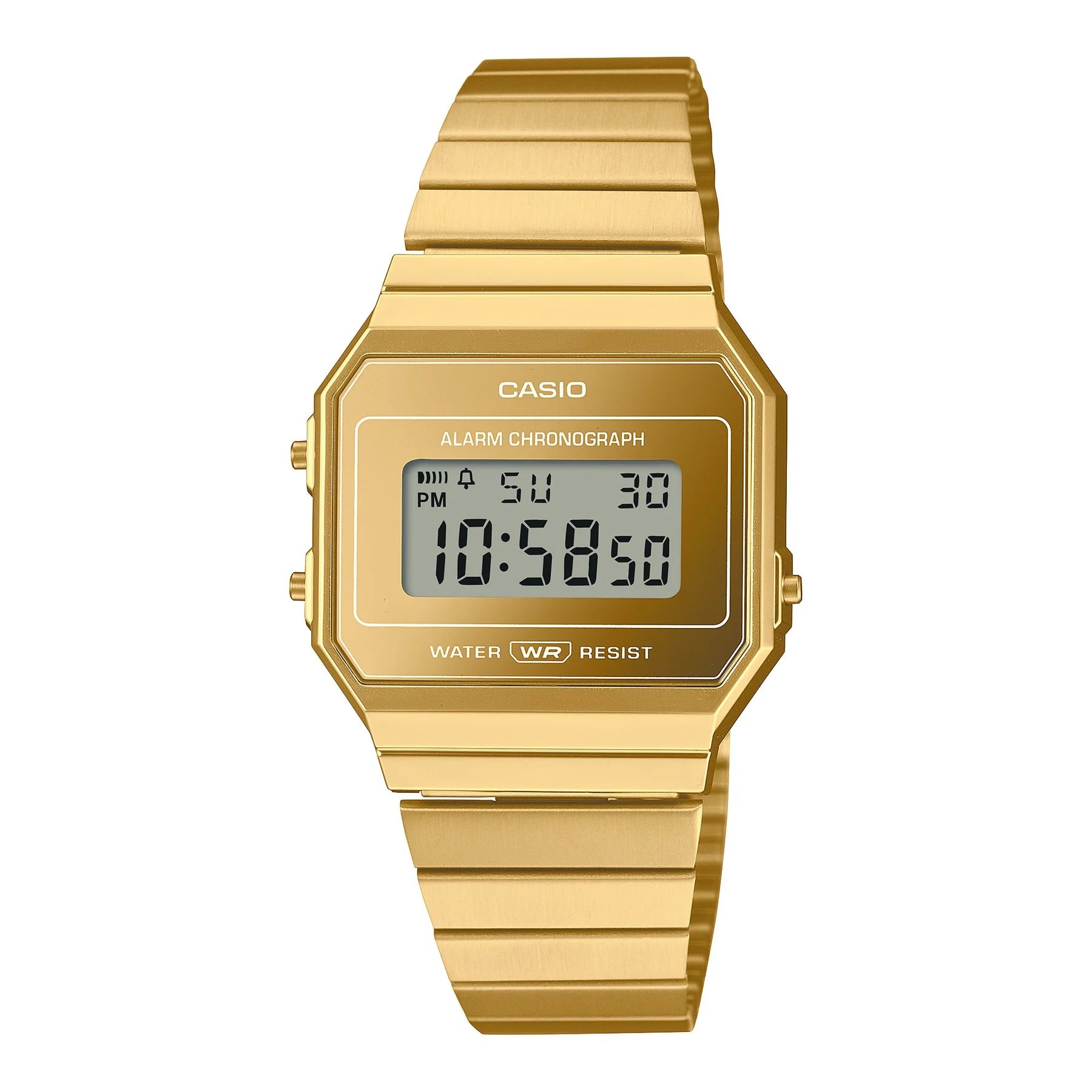 Casio Digital Vintage - Gold Plated Band A700WEVG-9A