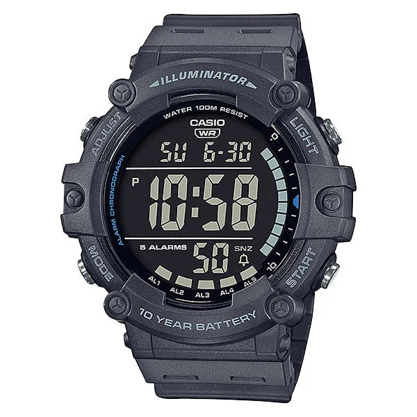 Casio Auto Illum 10yr Battery AE1500WH-8B Watch