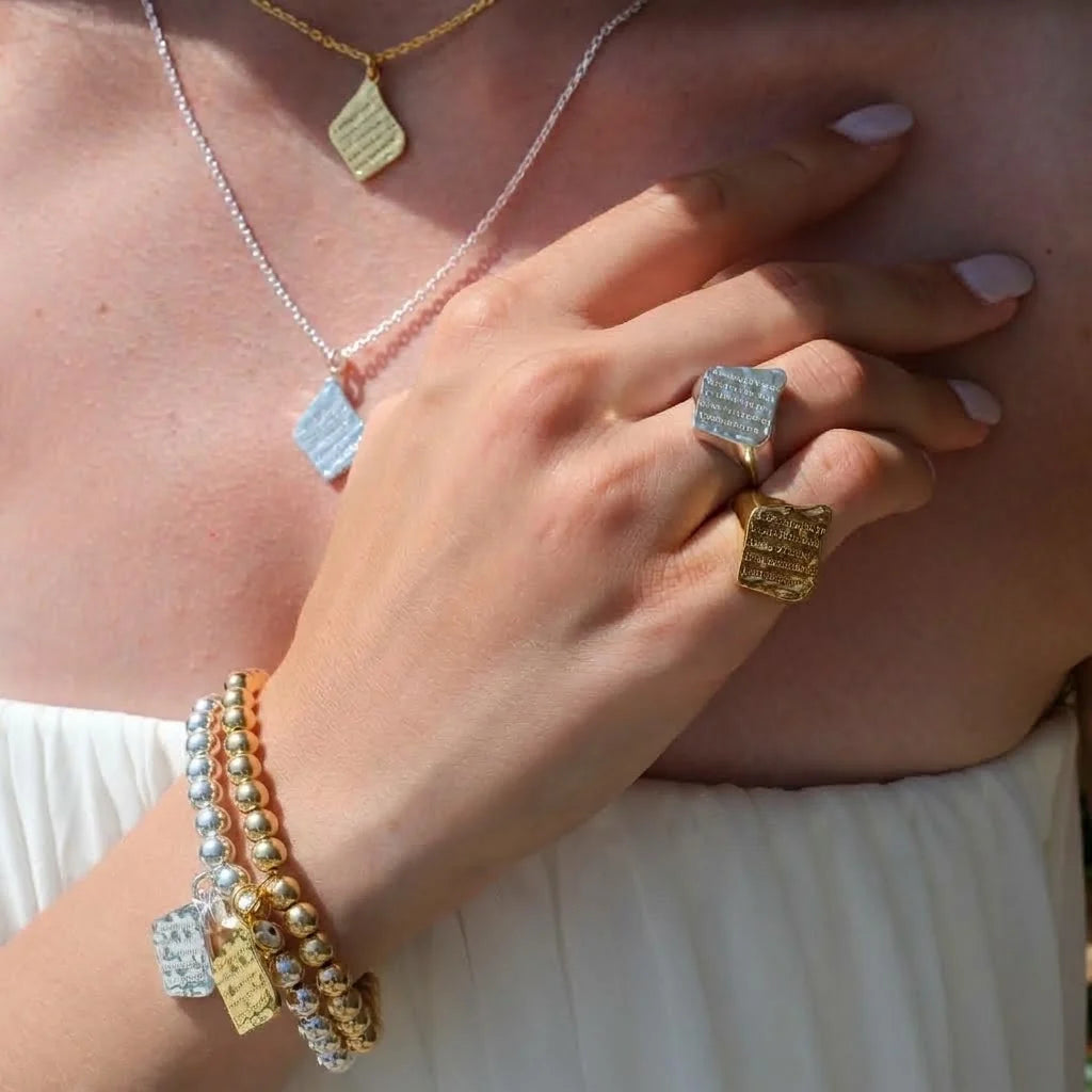 Sue Sensi Aphrodite Love Words Bracelet