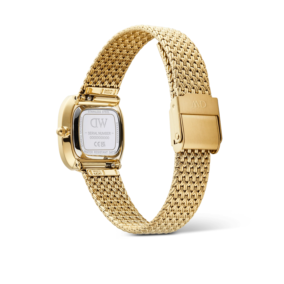 Daniel Wellington Margot Braided Mesh Amber Gold