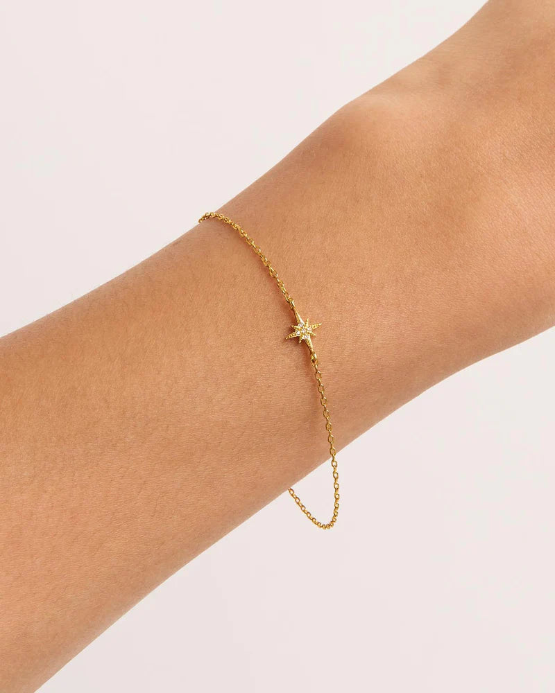 By Charlotte 18k Gold Vermeil Starlight Bracelet