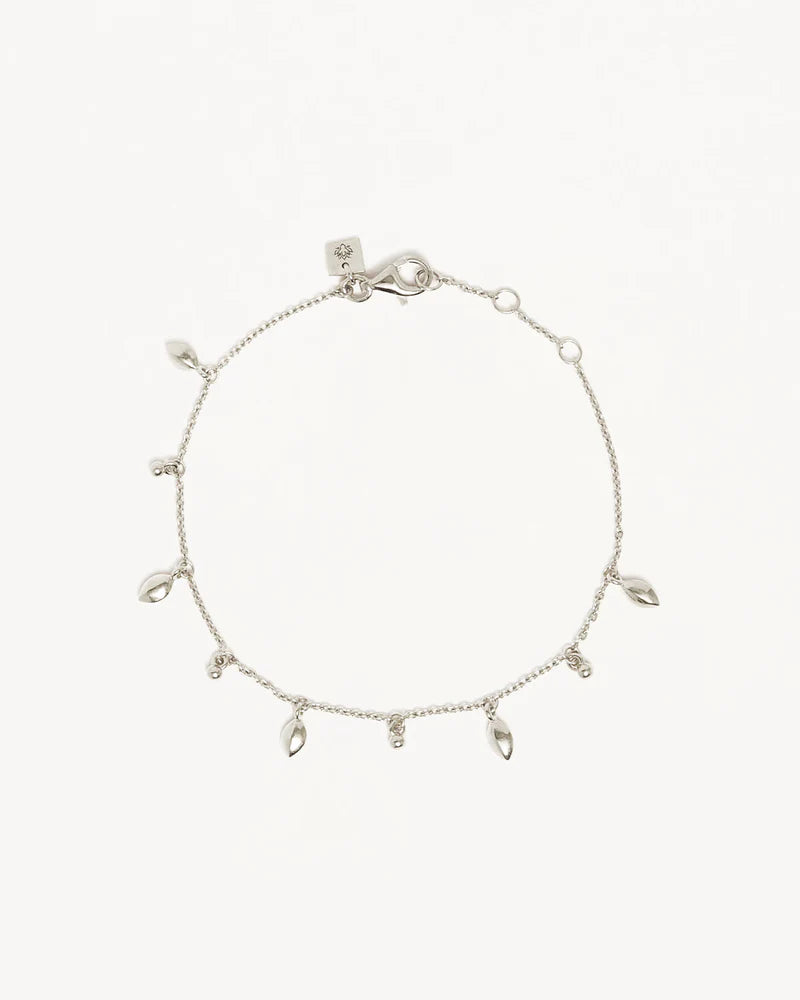 By Charlotte Sterling Silver Live in Grace Bracelet