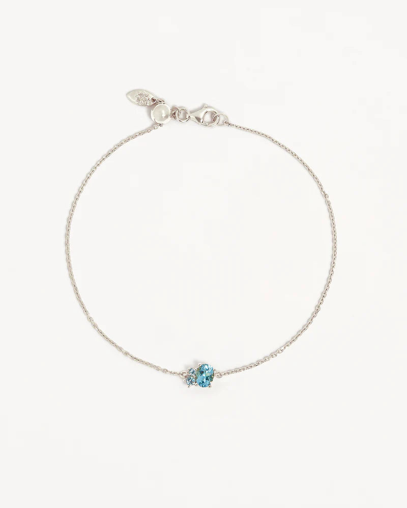 By Charlotte Kindred Bracelet March Silver