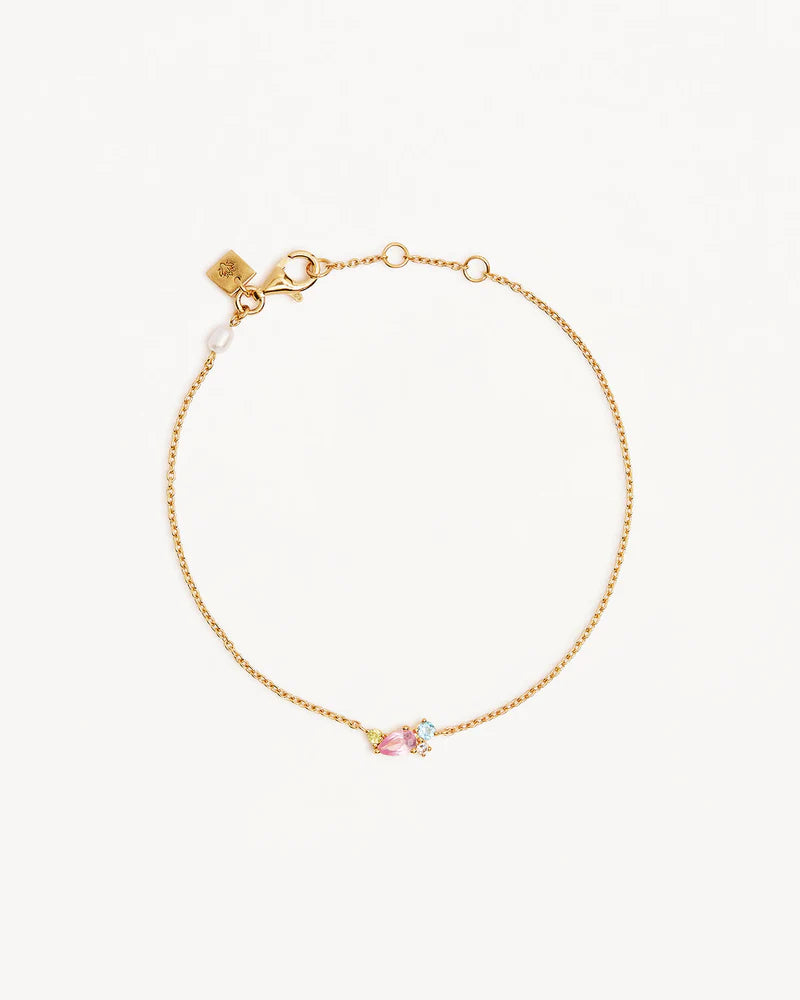 By Charlotte 18k Gold Vermeil Cherished Connections Bracelet