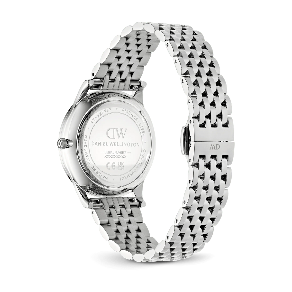 Daniel Wellington Pathfinder GMT 7-Link Black Silver