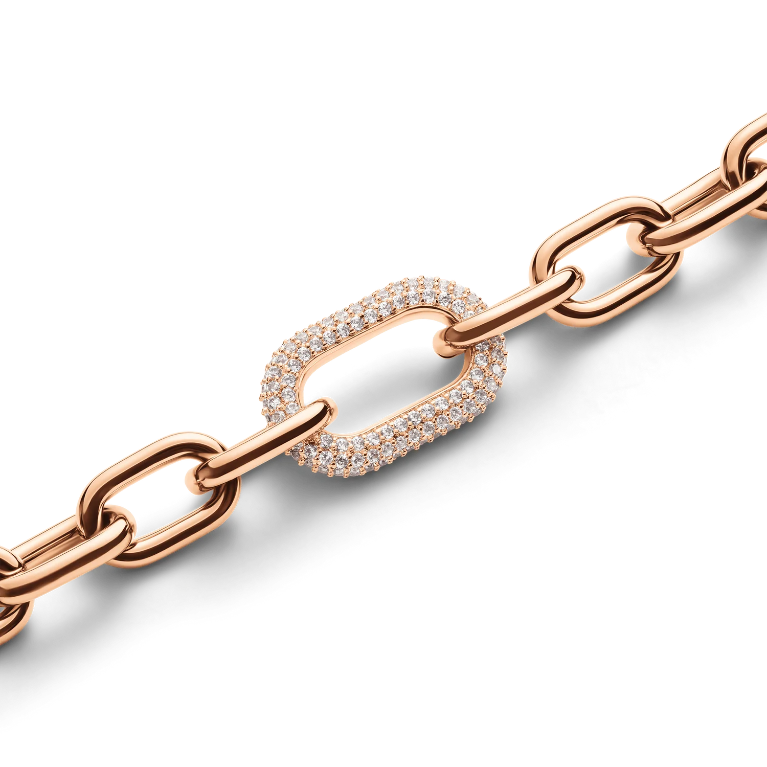 Daniel Wellington Crystal Link Bracelet Rose Gold