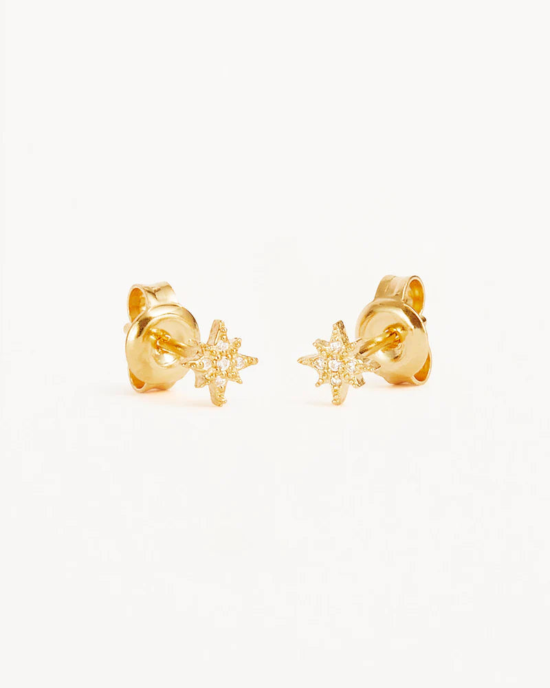 By Charlotte 18k Gold Vermeil Starlight Earrings