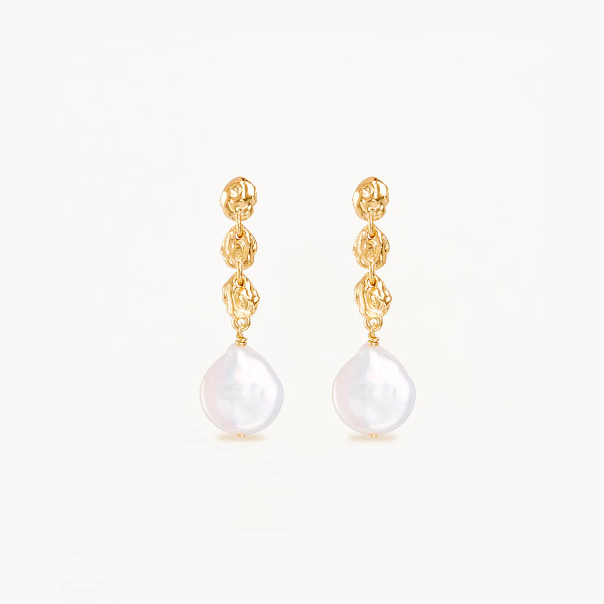 By Charlotte Gold Grow with Grace Pearl Earrings