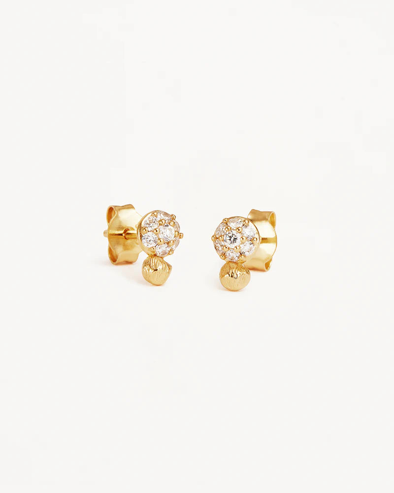 By Charlotte 18k Gold Vermeil Stardust Soul Stud Earrings