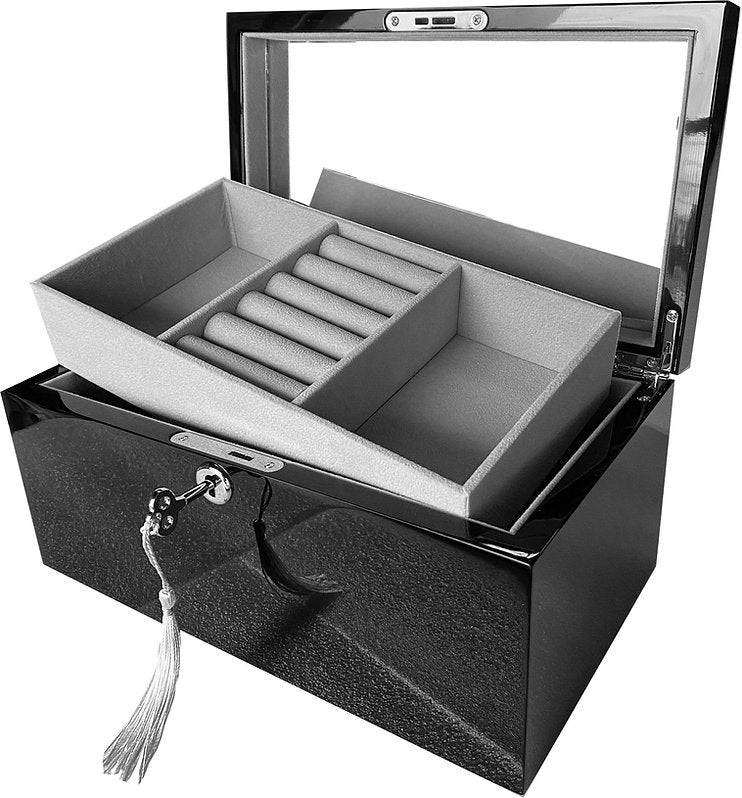 Medium Black Jewellery Box