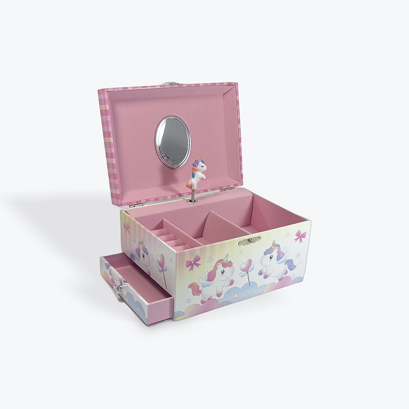 Unicorn Medium Childrens Jewellery Box