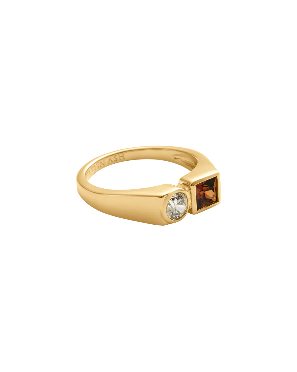 Kirstin Ash Ember Ring 18k Gold Plated