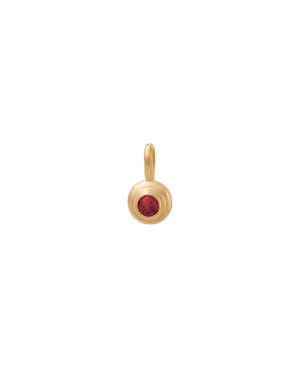 Kirstin Ash Ruby Birthstone - 18k Gold Vermeil