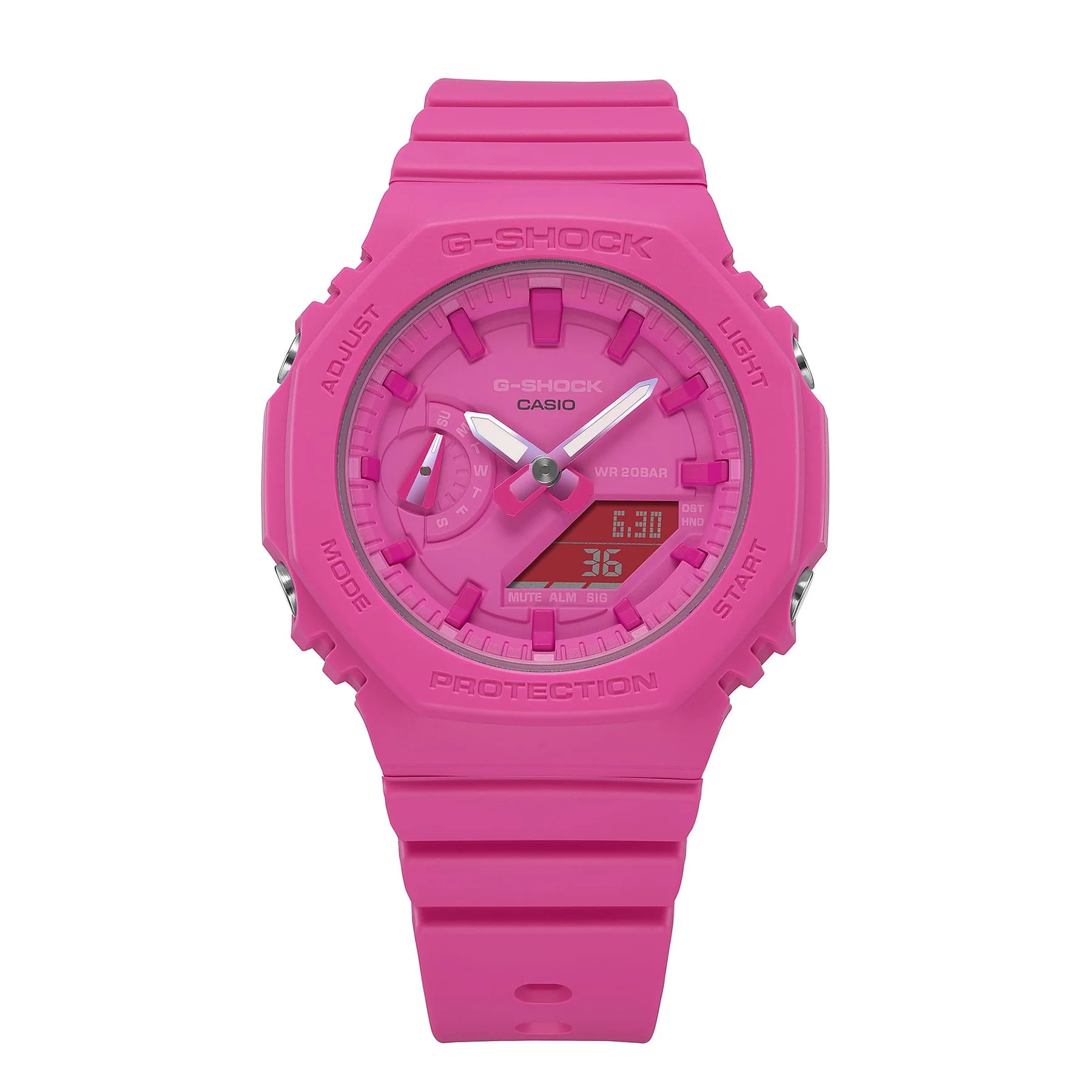 G-Shock Mid Suo Hot Pink GMAS2100P-4A Watch