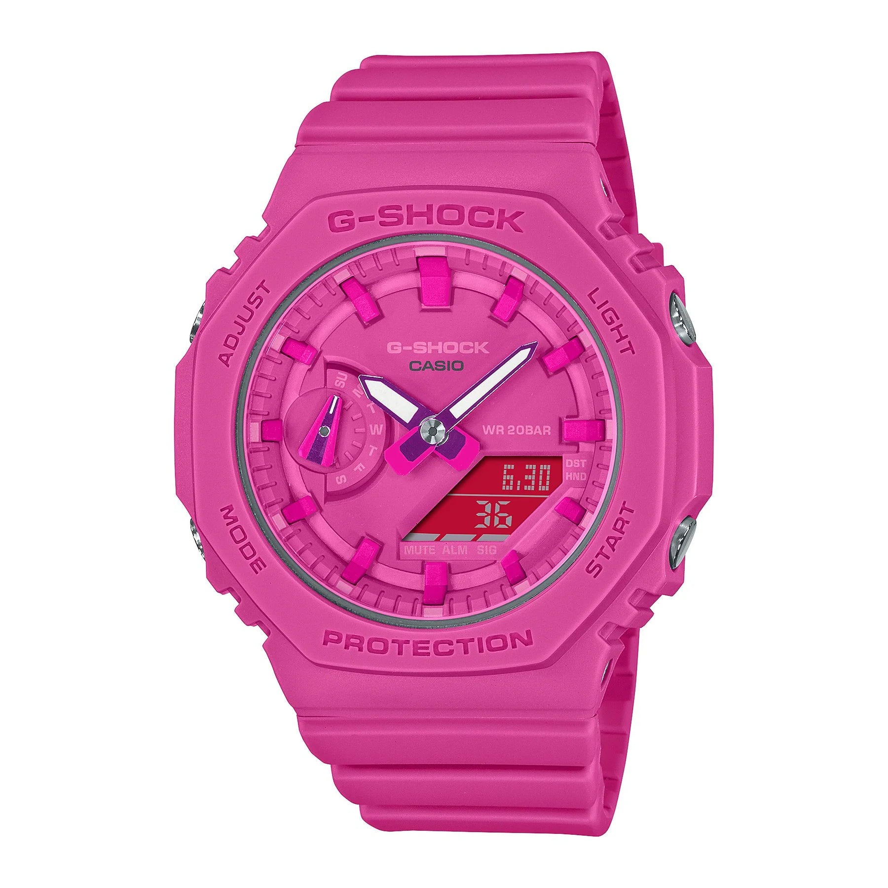 G-Shock Mid Suo Hot Pink GMAS2100P-4A Watch