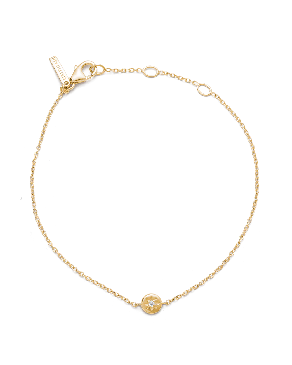 Kirstin Ash Guiding Star Bracelet- 18k gold plated