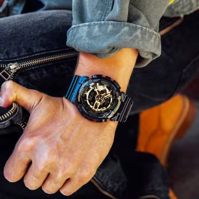 G-SHOCK Gold Accent with Black Resin Band Watch
