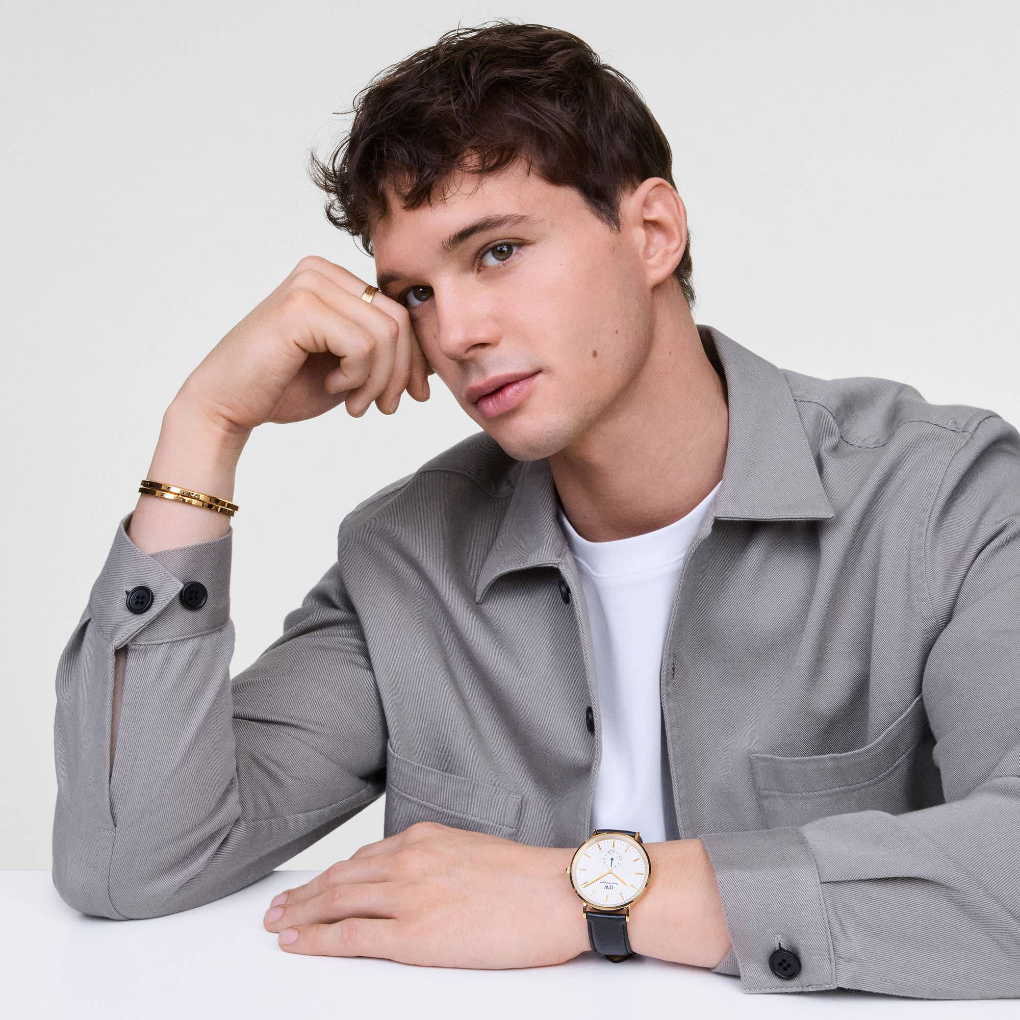 Classic Multi-Eye Sheffield Off-white Sunray Gold