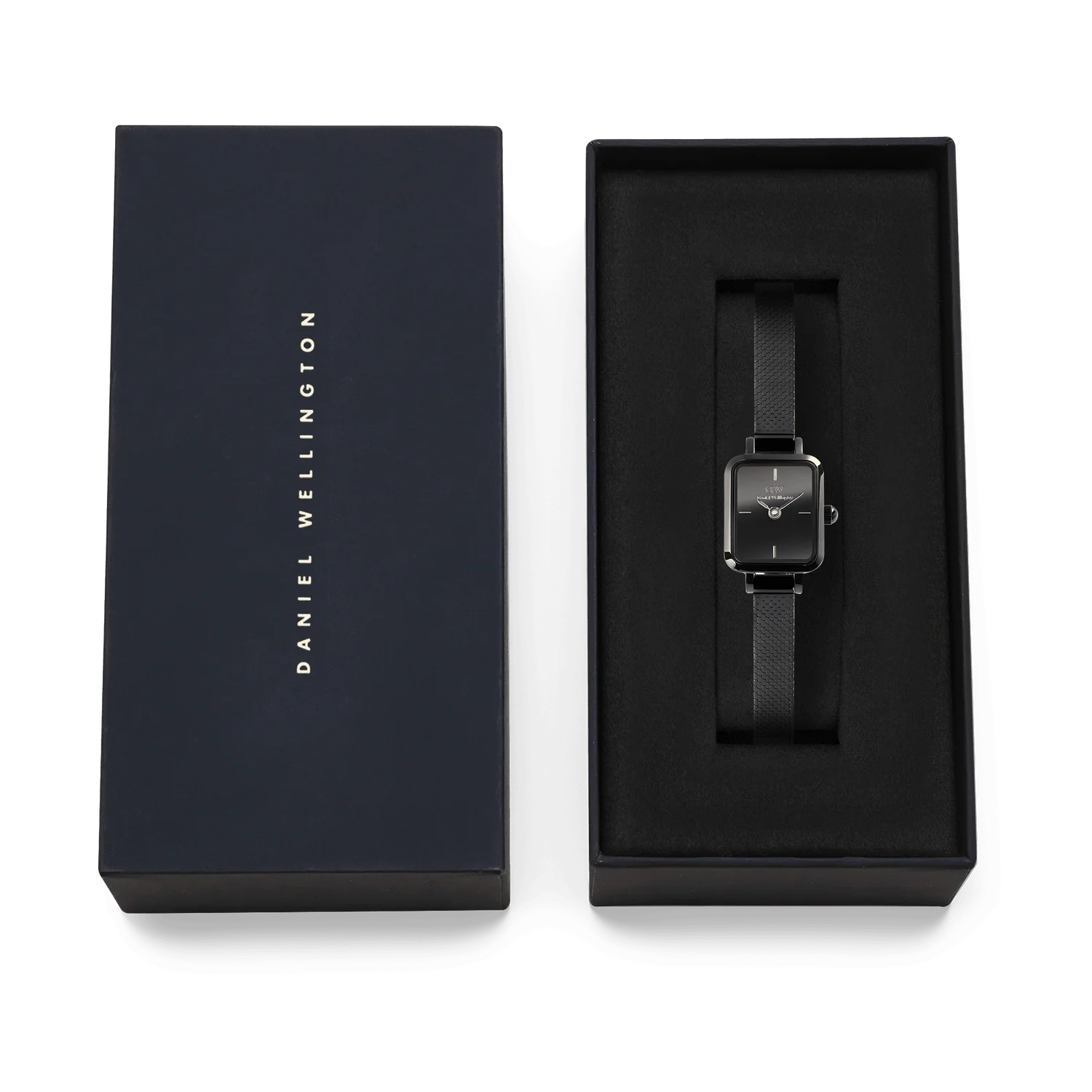 Daniel Wellington Quadro Mini Reflection Black