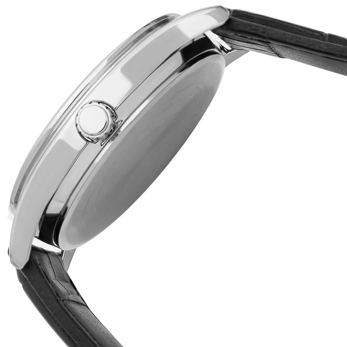 Casio Gents Analogue Black Leather Watch MTPV001L-1B