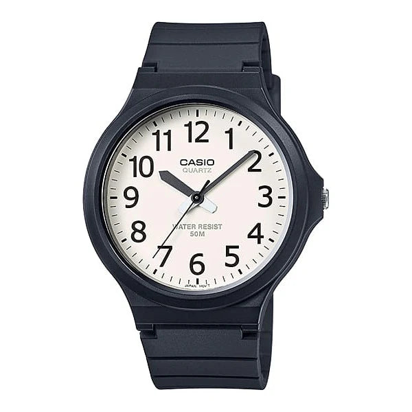 Casio Gents Analogue Black Watch MW240-7B
