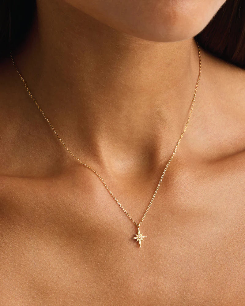 By Charlotte 18k Gold Vermeil Starlight Necklace