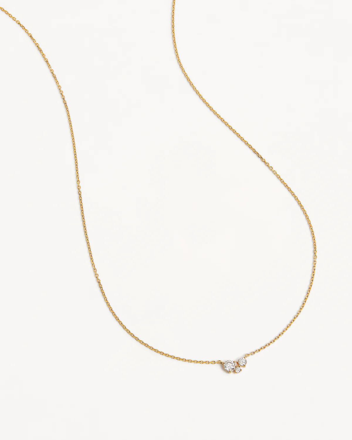 By Charlotte 18k Gold Vermeil Whispers of Love Necklace