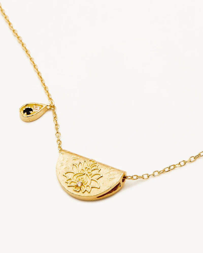 By Charlotte Lotus Birthstone- Sapphire September